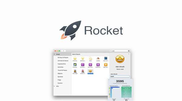 rocket and vanilla app