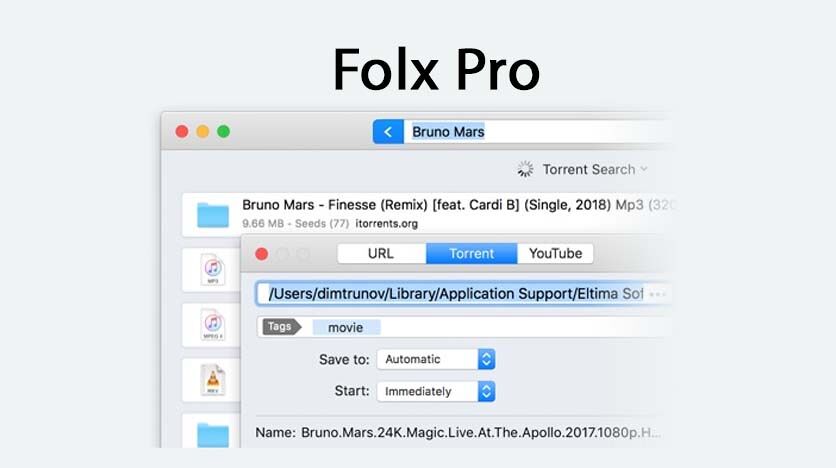 Как настроить folx на mac os