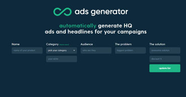 Ads Generator