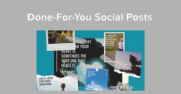 Done-For-You Social Posts Lifetime Deal