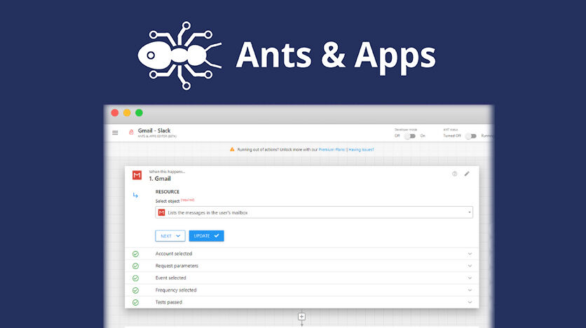 ANTS AND APPS