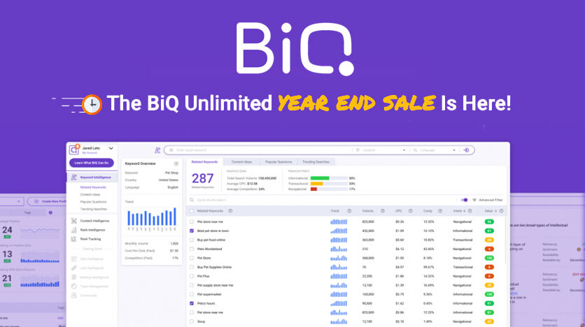 Biq Lifetime Deal –  The New SEO Suite Buy Online