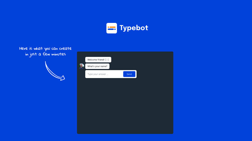 Typebot Lifetime Deal: Build hassle-free web forms, surveys & polls